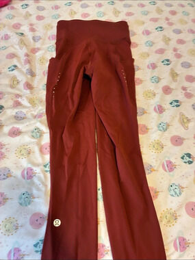 lululemon Groove High-Rise Flared Pant with Pockets 32.5" Red